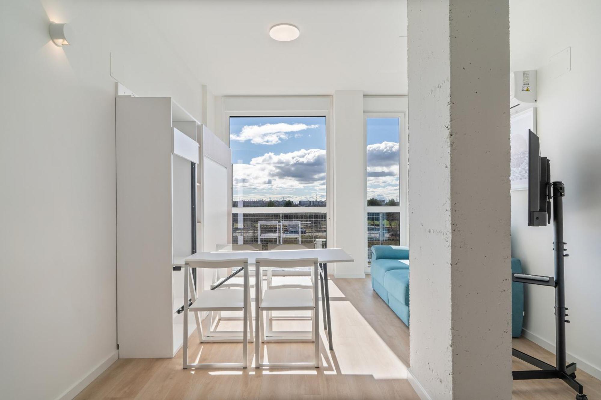 Loft Reformado Industrial Con Garaje Alquiler Temporal Apartamento Madri Exterior foto